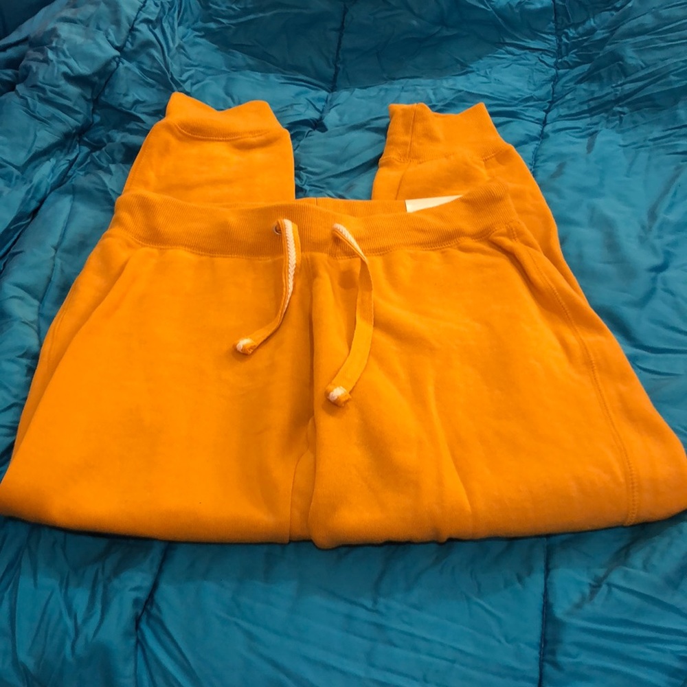 Love Me by Reflex mustard jogger. Size M.